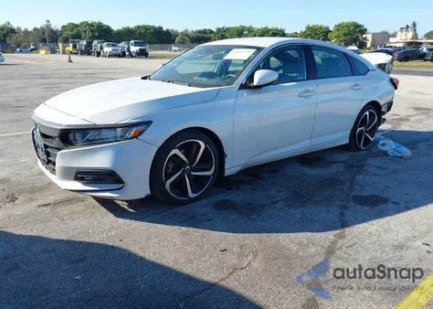 2020 Honda Accord Sport from USA, damaged, VIN 1HGCV1F30LA057837